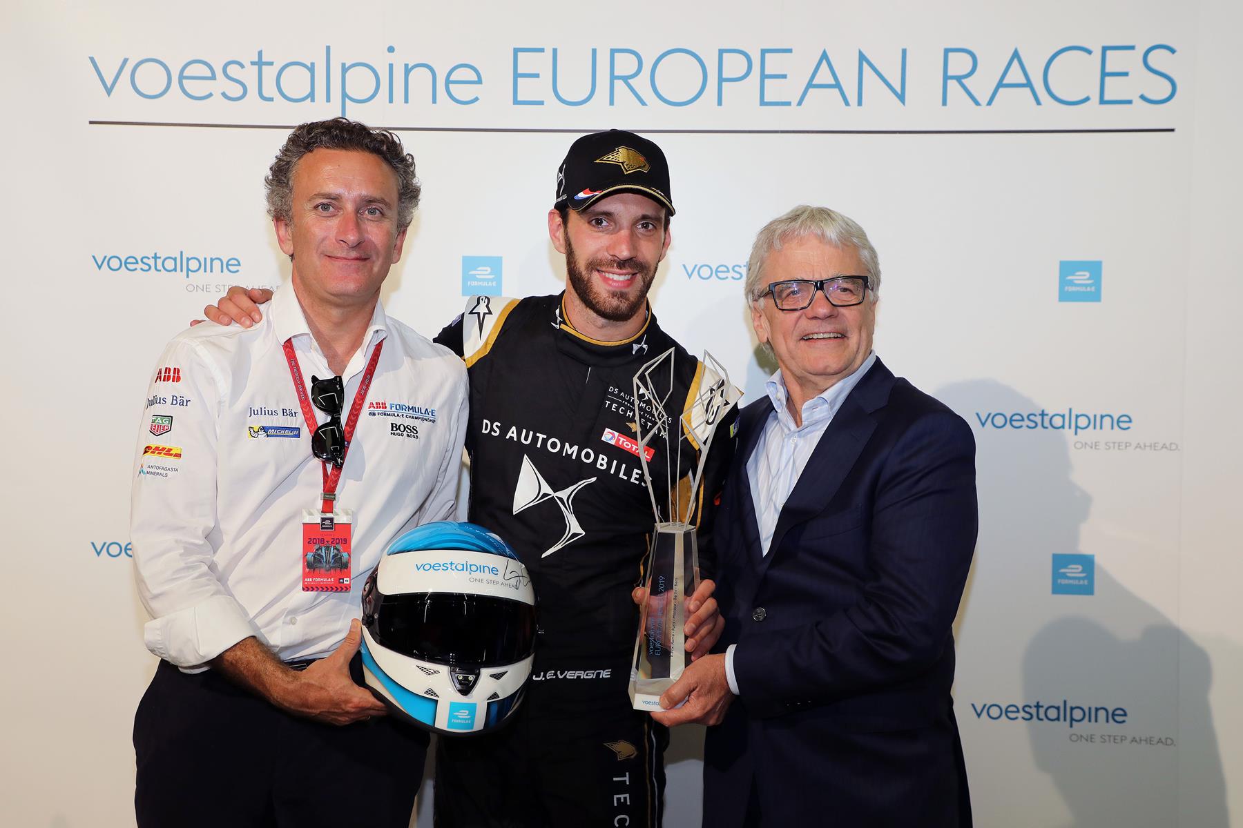 Formel E: Jean-Eric Vergne ist erster Gesamtsieger der voestalpine European Races